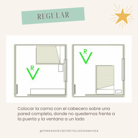Posiciones de la cama en Feng Shui