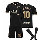 Barcelone Camiseta de Fútbol Niño/Adultos,21/22/23 Camiseta Barça Equipacion Futbol Niño Casa/Visitante,Entrenamiento de Fútbol Camiseta Pantalón Corto y Medias