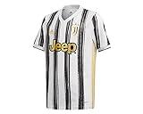adidas Juventus FC Temporada 2020/21 JUVE H JSY Y Camiseta Primera equipación, Niño, White/Black, 128