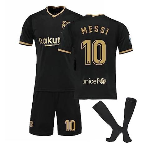 Barcelone Camiseta de Fútbol Niño/Adultos,21/22/23 Camiseta Barça Equipacion Futbol Niño Casa/Visitante,Entrenamiento de Fútbol Camiseta Pantalón Corto y Medias