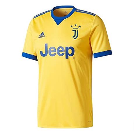 adidas Juve A JSY Camiseta 2ª Equipación Juventus 2017-2018, Hombre, Dorado (Dorfue/Reauni), M