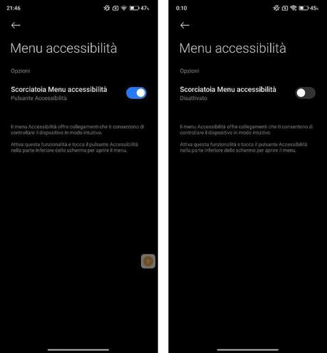 Cómo quitar el punto en la pantalla