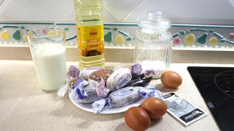 ingredientes bizcocho polvorones thermomix