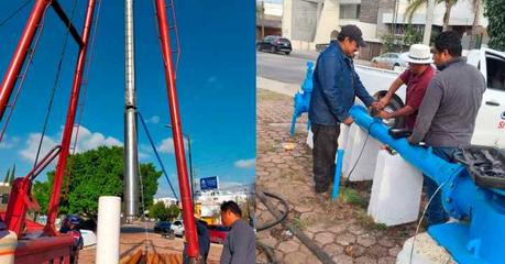 Nuevo pozo «Lomas III» entra en operación para mejorar abasto de agua en el poniente de San Luis Potosí