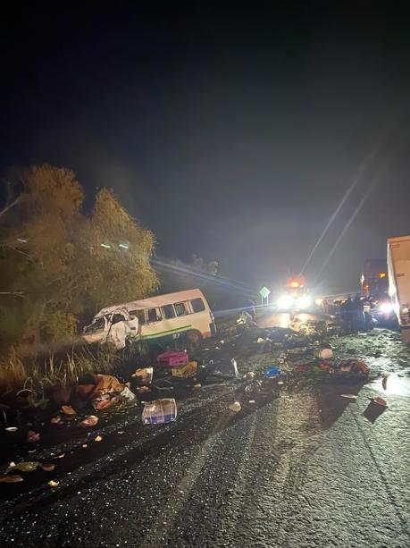 Trágico accidente en la Zona Huasteca deja saldo de ocho personas sin vida