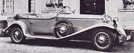 Stoewer Repräsentant cabriolet del año 1931 Stoewer Repräsentant cabriolet del año 1931