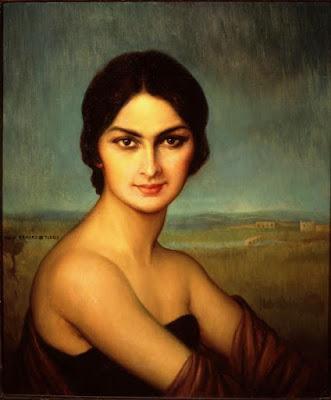 La mirada frontal frente a la ladeada ocultará el misterio estético, mediatizando ahora la belleza del Arte a cambio de la real. La mirada frontal frente a la ladeada ocultará el misterio estético, mediatizando ahora la belleza del Arte a cambio de la real.