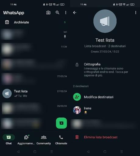 Cómo encontrar la lista de transmisión en WhatsApp