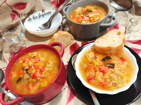 SOPA DE MENESTRA DE VERDURAS CONGELADA sopa de menestra