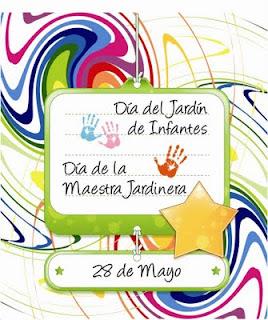 28 de Mayo día de la Maestra Jardinera
