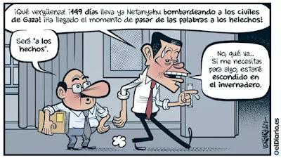 Fuego y cenizas en Nou Campanar…  y Ábalo se tiró al monte.