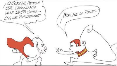 Fuego y cenizas en Nou Campanar…  y Ábalo se tiró al monte.