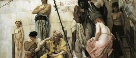 ¿Cómo se convertía las personas en esclava en la antigua Roma?