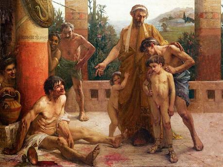 ¿Cómo se convertía las personas en esclava en la antigua Roma?