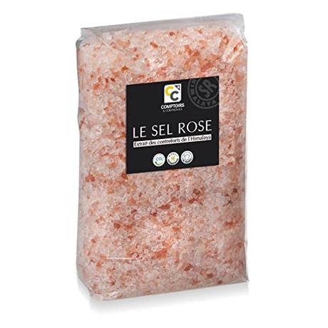 El Mejor 10 sal del himalaya de 2024: La Elección de los Especialistas Comptoirs et Compagnies Sal Rosa del Himalaya 1000 g