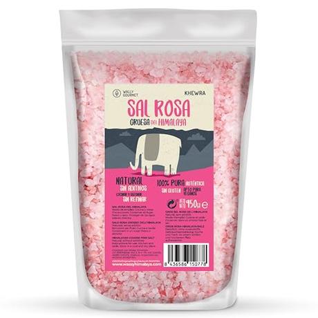 Sal Rosa Del Himalaya Gruesa. Sin Aditivos, Sin Refinado. Mayor Contenido En Oligoelementos. Para Sazonar Y Condimentar. Origen: Punjab, Pakistán