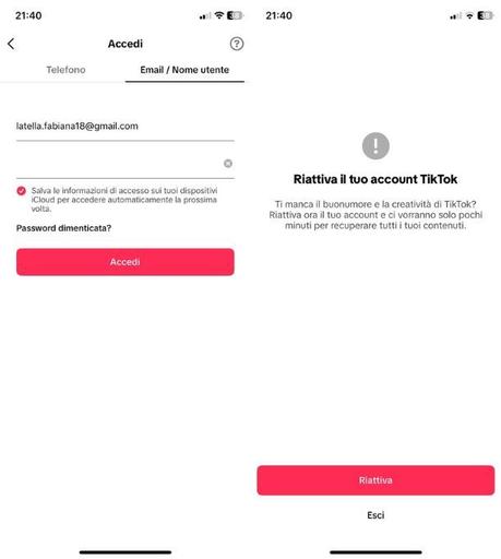 Cómo desbloquear una cuenta bloqueada