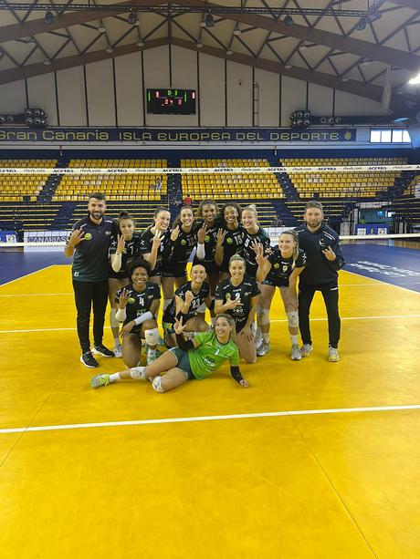El FP Pro Voley Cajasol asegura su plaza de playoff sumando la cuarta victoria consecutiva