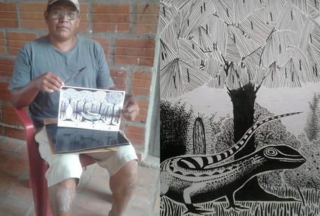 5 artistas indígenas paraguayos que reflejan su propia cultura y estilo