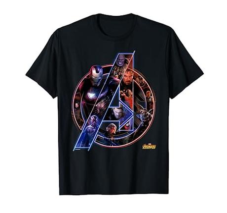 Marvel Avengers Infinity War Neon Team Camiseta