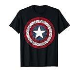 Marvel Captain America Avengers Shield Comic Camiseta