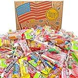 Caramelo Americano Caja Fiesta Dulces Americanos. Classic USA Candy Airheads, Laffy-Taffy, Kids, Jolly Ranchers! ¡Dulces ideales para Semana Santa, Día de la Madre