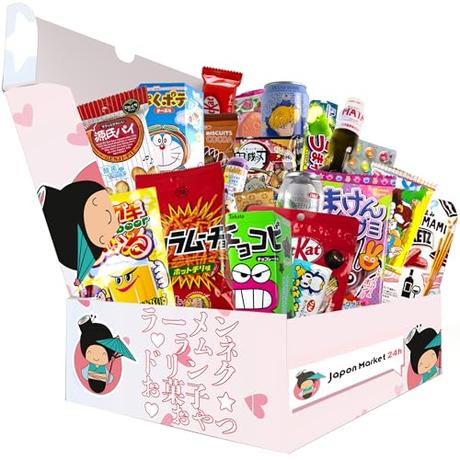 JapanBox Edición Especial: Caja Sorpresa Premium de Dulces Japoneses Auténticos Importados. Snacks, Ramen, Chocolates, Bebidas, Galletas, Caramelos y Dulces Originales. (Daisuki)
