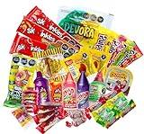 TLT FOODS Lote Dulces Mexicanos – Pack Variedad Chuches Mexicanas Picantes Para Regalar, Mix Surtido Golosinas Caramelos, Candy Box Snacks Mexico, Chamoy, Pelon Pelo Rico, Pulparindo, Tamarindo