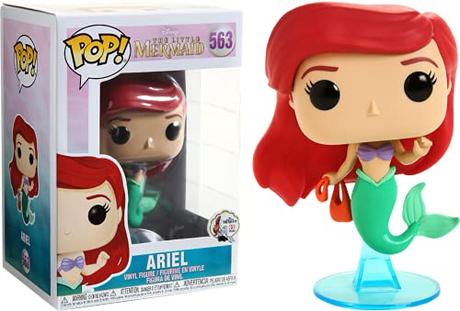 Funko Pop! Disney: Little Mermaid - Ariel With Bag - Figura de Vinilo Coleccionable - Idea de Regalo- Mercancia Oficial - Juguetes para Niños y Adultos - Movies Fans - Muñeco para Coleccionistas