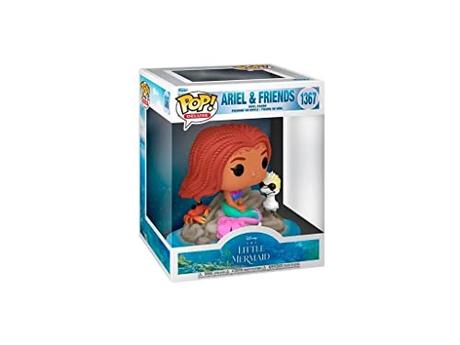 Funko POP! Deluxe: The Little Mermaid - LA - Ariel & Friends - Little Mermaid Live Action - Figuras Miniaturas Coleccionables Para Exhibición - Idea De Regalo - Mercancía Oficial - Fans De Movies