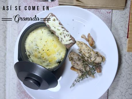 Solomillos de pollo con ajos Solomillos de pollo con ajos