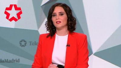 Programas a coste millonario en la Telemadrid de Ayuso, que no alcanzan el 3%.