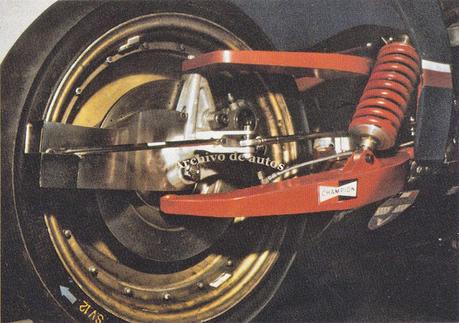 Elf E la motocicleta francesa diferente del año 1981 Elf E la motocicleta francesa diferente del año 1981