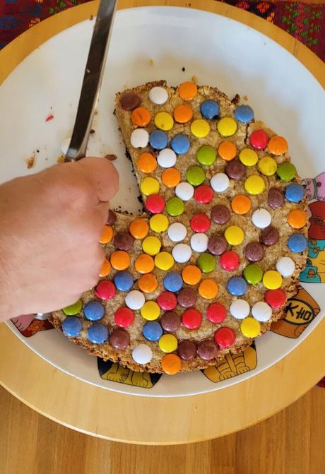 Maxigalleta en sartén