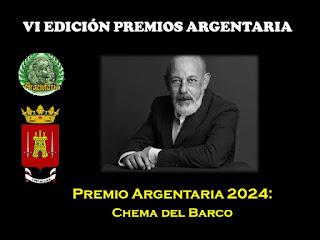 Premio Argentaria 2024 a D. Chema del Barco