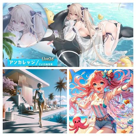 fotos de chicas anime en traje de baño: Verano Otaku 5