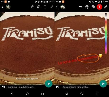 Cómo rodear una palabra en WhatsApp
