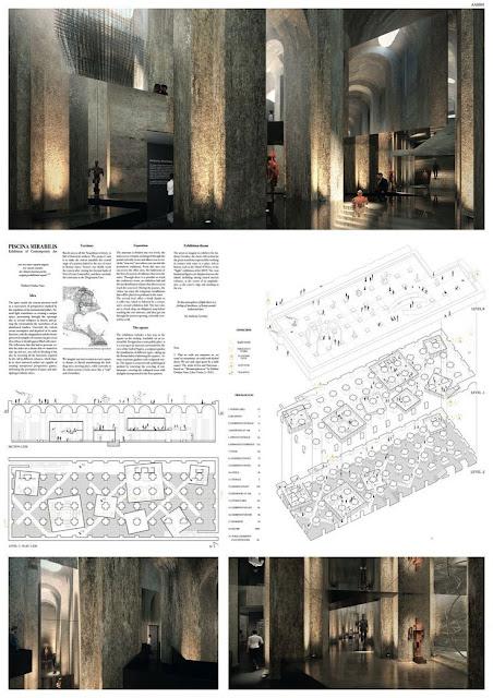 Láminas resumen construcciones arquitectónicas. Ejemplos