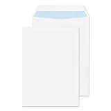 Blake Purely Everyday - Sobre (500 unidades, 100 g, C5, 229 x 162 mm, autoadhesivo), color blanco