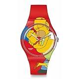 Swatch Montre Collection The Simpsons Swett Embrace Edition Saint Valentin