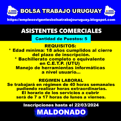 ASISTENTES COMERCIALES ASISTENTES COMERCIALES