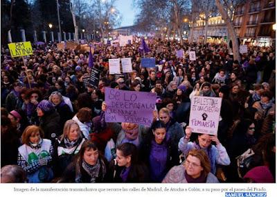 El Día Internacional de la Mujer, el feminismo tomó la calle contra la desigualdad.