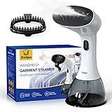 Rolipo Plancha Vertical Vapor, 400ML Plancha Vapor Cepillo de Vapor Removedor de Arrugas Para El Hogar, La Oficina, Los Viajes, Blanco Puro