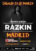 Concierto de Razkin en Café la Palma Concierto de Razkin en Café la Palma