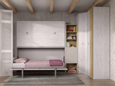 Maximiza el Espacio de tu Habitación con Literas Abatibles de Cama Doble