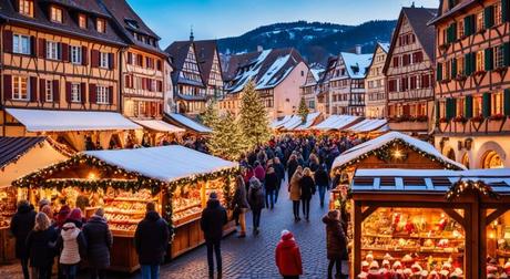 mercados navideños en Alsacia