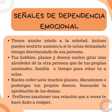 señales de dependencia emocional Me da miedo ser DEPENDIENTE emocional. ¿Qué puedo hacer? 02
