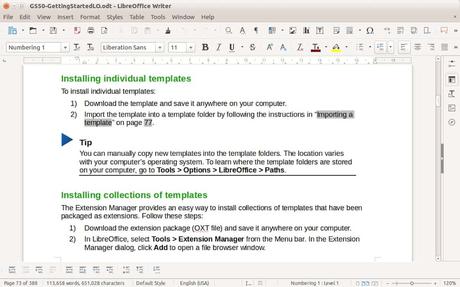 LibreOffice 24.2.1 community llega con más de 100 correcciones para potenciar la productividad 1 Writer de LibreOffice