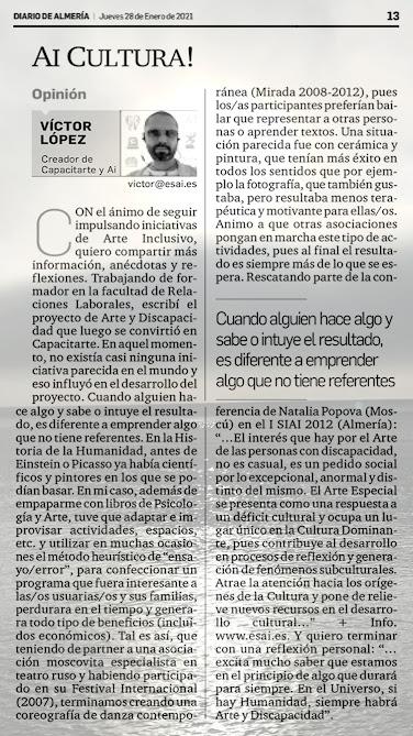 Natalia Popova (Moscú) en el SIAI 2012 (Almería), Victor López