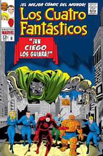 El primer reinicio de Cuatro Fantásticos: La segunda saga de la serie: Los Cinco Terribles  (nºs 38 a 43, Lee&Kirby)